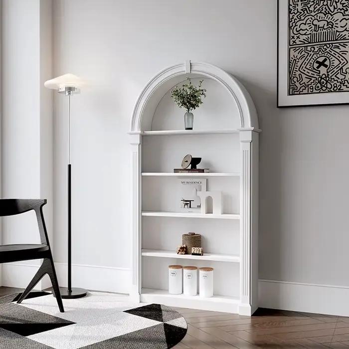 Meuble de rangement arqué de style français