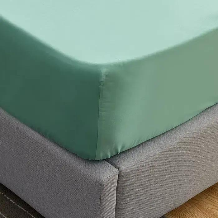 Drap-housse en coton avec bande élastique