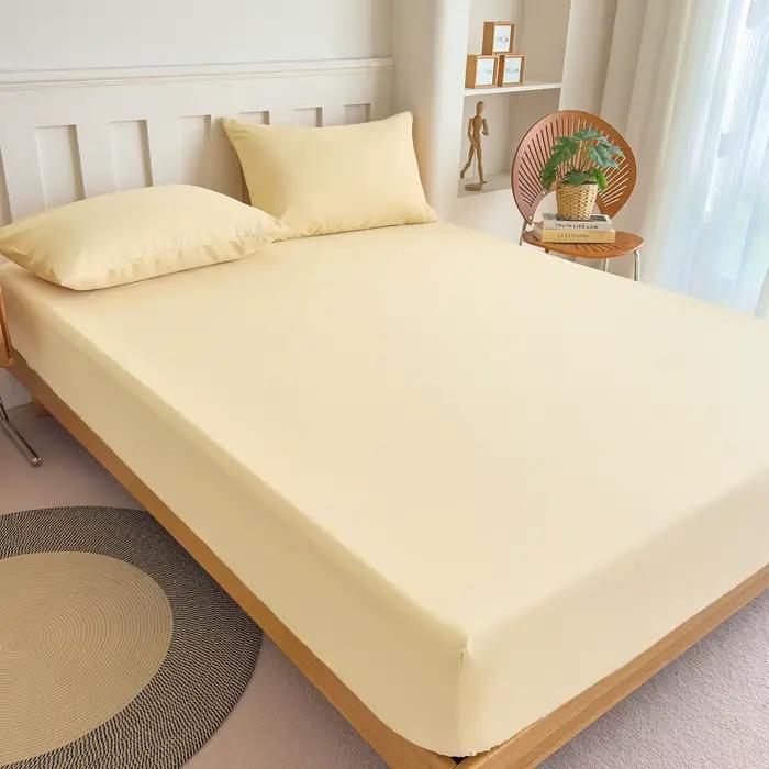 Drap-housse en tissu de haute qualité avec bande élastique