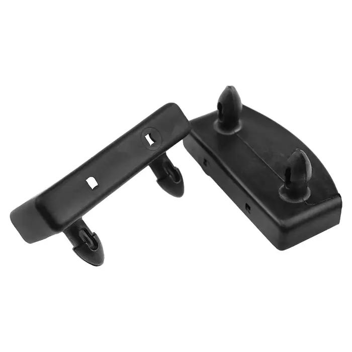 20 embouts de fixation noirs en plastique pour sommiers de lit