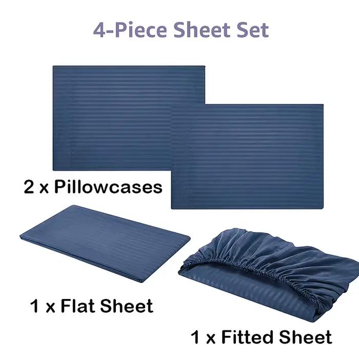 Battilo – ensemble de draps de lit de luxe
