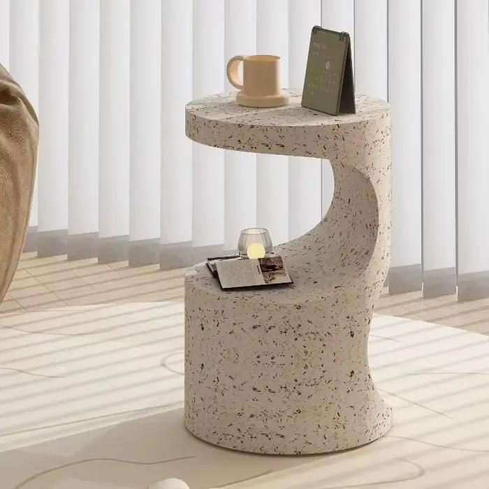 Table ronde en fer forgé de luxe pour la maison