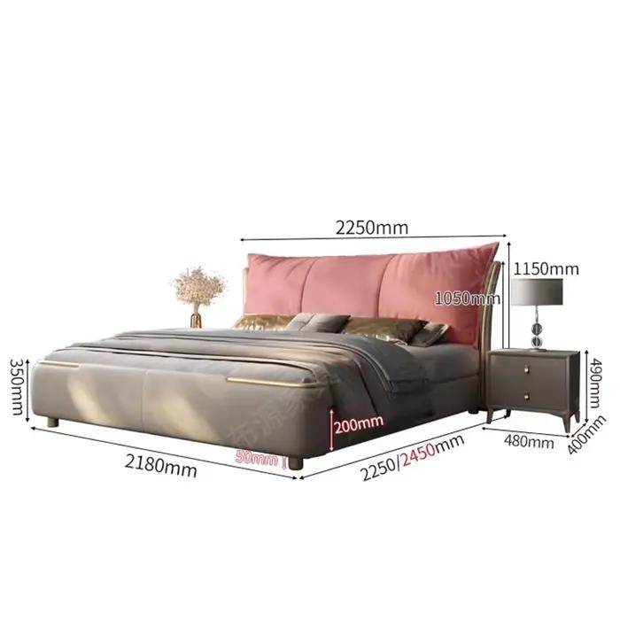 Lit moderne de luxe, minimaliste