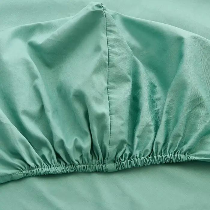 Drap-housse en coton avec bande élastique