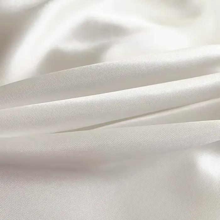 Drap-housse en satin uni tendance avec bande élastique pour matelas en rayonne