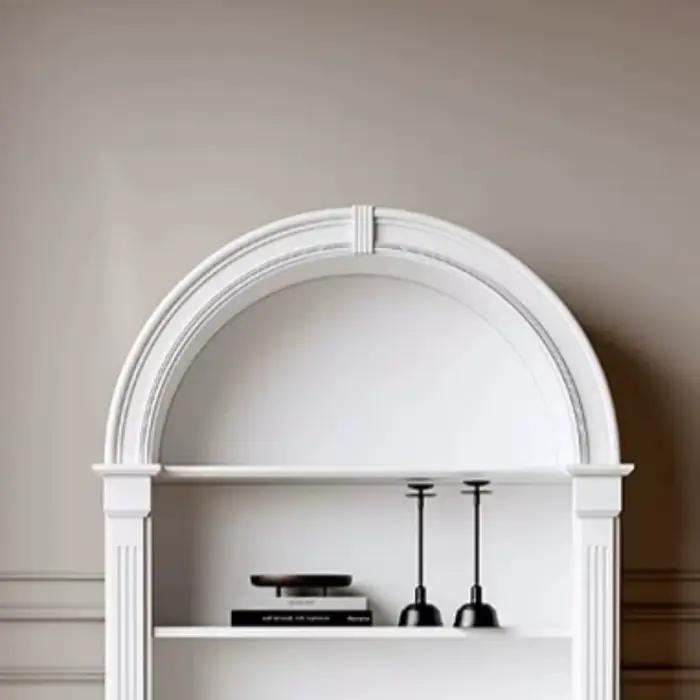 Meuble de rangement arqué de style français