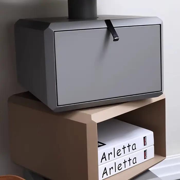 Coiffeuse italienne légère De luxe minimaliste nouvelle Table De maquillage Chambre Armoire De rangement moderne