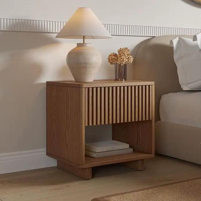 Table De chevet moderne minimaliste en bois