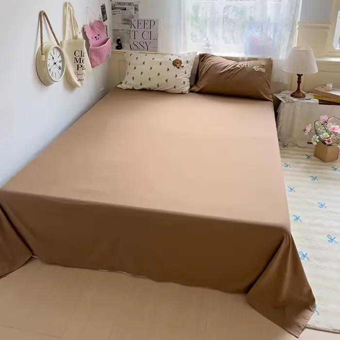 Parure de lit brodée d'animaux de dessin animé