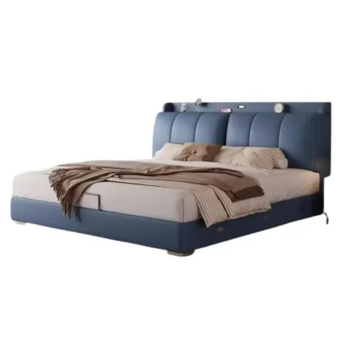 Lit de rangement moderne en Corium pour chambre à coucher