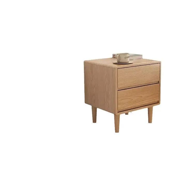 Table de chevet en bois massif pur, casier de chambre à coucher moderne et Simple, petite armoire de rangement pour la maison