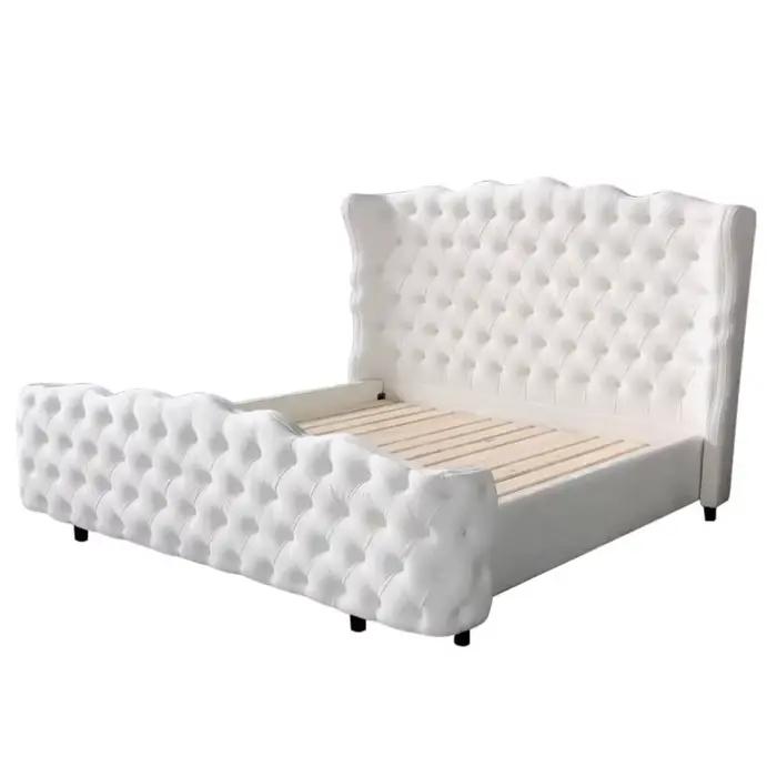 Ensemble de chambre à coucher avec couette de lit esthétique moderne