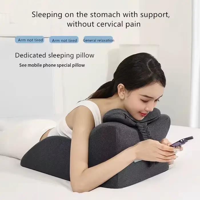 Mentir sur le lit oreiller de couchage s'allonger sur le lit artefact multifonctionnel Position propriée
