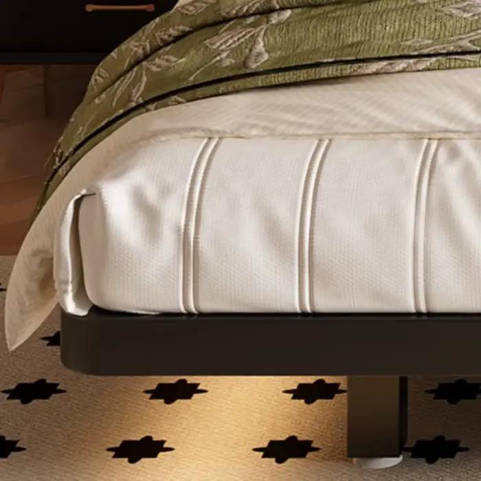 Tables De chevet têtes De lit Multifonction Unique cadre De luxe lit King dormir Camas De Matrimonio dortoir meubles De maison
