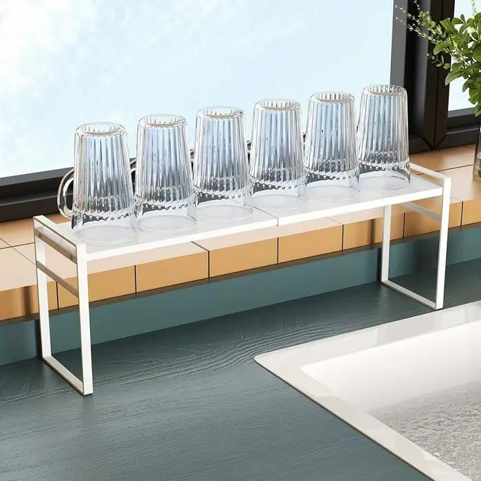 Étagère de rangement rétractable en fer grande capacité