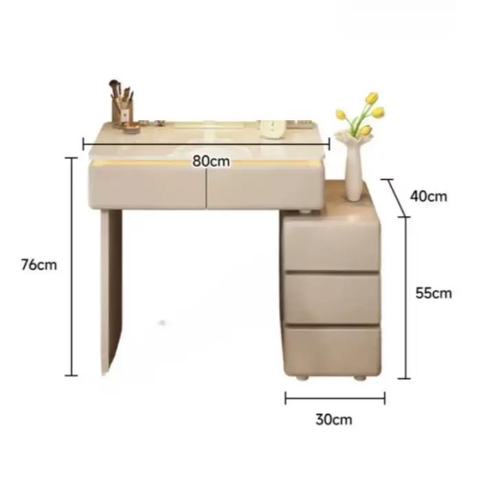 Organiseur de placard, coiffeuses, étagères à tiroirs rembourrés, tables de toilette, tables de chevet, meubles de chambre modernes