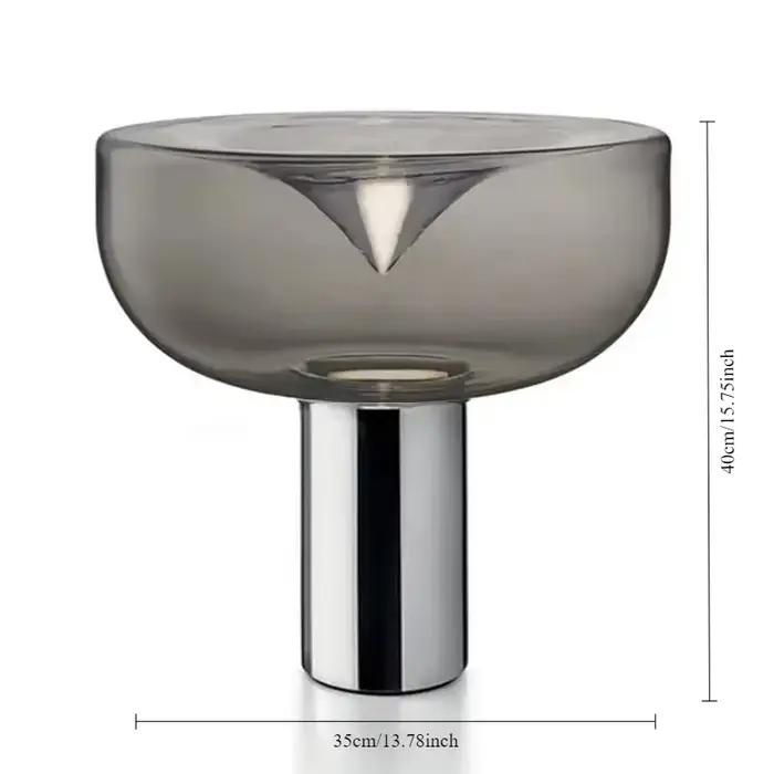 Lampe de Table de chevet moderne et Simple, style nordique, Design Radar de luxe, modèle de salon, c