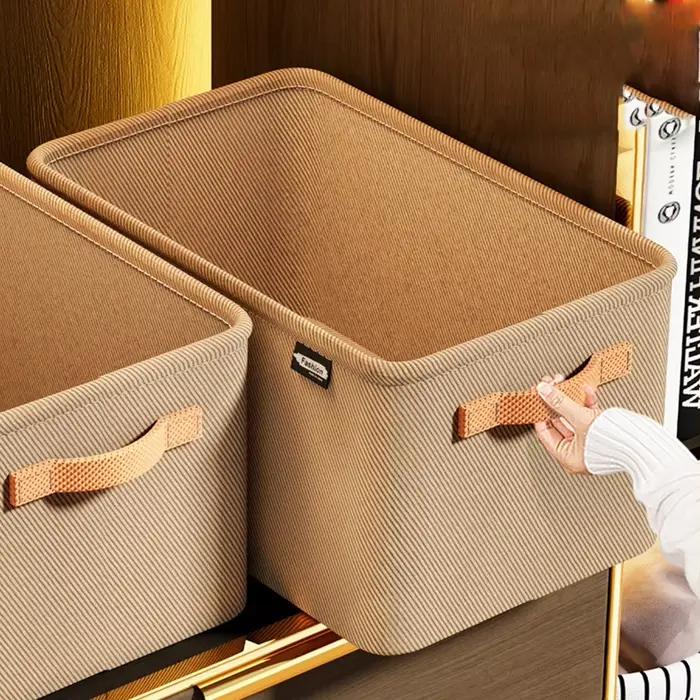 Armoire épaissir vêtements organisateur avec poignée pantalon pull